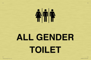 Female, Male and Non-gender specific